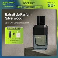 NEW Kahf Silverwood Extrait de Parfum 50 ml - Oracle Series-Long-lasting Signature Fragrance (EDP)