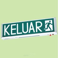 Econlite LE-908SL, Self-Contained Emergency KELUAR Sign (Single Sided)