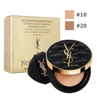 【YSL 聖羅蘭】恆久完美霧光氣墊粉餅(14g) SPF23/PA++[高訂菱格版]_百貨公司專櫃貨
