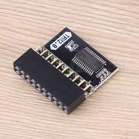 TPM 2.0 Encryption Security Module 20 Pin Motherboard Card Replacement Part TPM Remote Card 20-1 Pin