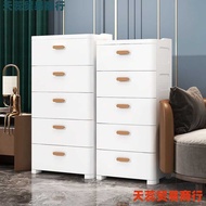 Plastic Drawer Cabinet Simple Wardrobe Home Bedroom Drawer Storage Cabinet Organizer Bedside Cabinet
