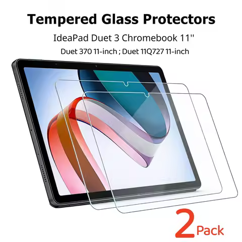 2Packs Tempered Glass Films for Lenovo IdeaPad Duet3 Duet 3 Chromebook 11 Inch Screen Protector Film