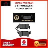 BRAKE PAD REAR V STROM 250 SX | GIXXER 250/SF | ALL MODEL