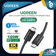UGREEN US501 100W 40GBPS USB-C CABLE THUNDERBOLT 4 FAST CHARGING USB-C TO USB-C CABLE SUPPORT 8K @60HZ