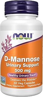 Now Foods D-Mannose Urinary Support 500 Mg,Veg Capsules