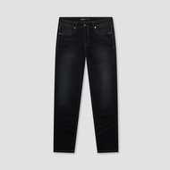 DAVIE JONES กางเกงยีนส์ Slim Fit Jeans TR0003 สีดำ