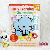 Gakken Workbooks Play Smart Early Learning Challenging Ages 2-3