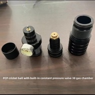 【Free Shipping】PCP cricket ball with built-in constant pressure valve 38mm gas chamber