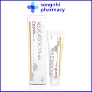 Ezanic Gel 20% Tube 15g – Ezanic Azelaic Acid Gel 20% Giảm Mụn Mờ Thâm Sáng Da