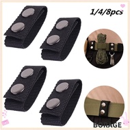 BORAG 1/4/8Pcs Belt Keeper Portable Double Snaps Outdoor Heavy Duty