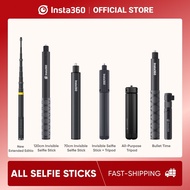 ❣◙✳ Insta360 70cm/114cm/3M/2-in-1 Invisible Selfie Stick for X3 / ONE X2 / ONE RS Action Cameras Accessories Muti Sizes