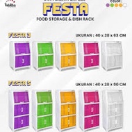 TABITHA FESTA 3-5 TIER DISH CABINET | Tabitha Festa 3-5 Tier Dish Rack