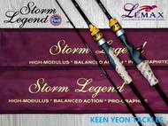 LEMAX STORM LEGEND SPINNING/ BAITCASTING(BC) ROD