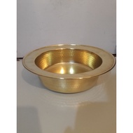27cm brass pot [680gr] handmade mound