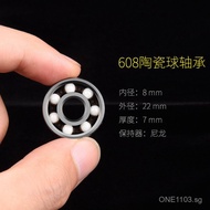 In Stock Stainless Steel Hybrid Ceramic Ball Bearings608 Fidget Spinner Scooter Roller Skates608Bear