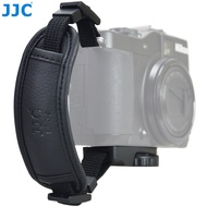 JJC สายรัดข้อมือหนังสายรัดข้อมือมือจับถอดง่ายเร็ว DSLR อุปกรณ์เสริมสำหรับ Nikon D80 D90 D5300 D3200 Canon EOS R8 2000D M50