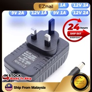 Malaysia 3 Pin AC DC (5.5*2.5mm) 12V2A 5V1A 5V2A 6V9V1A 9V2A 12V1A 12v3A Switching Power Supply Adap