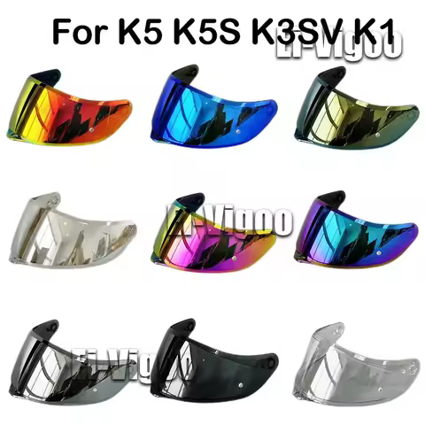 Visor for AGV K5 K5S K5-S K3SV K3-SV K1 Motorcycle Helmet Lens Accessories Windproof Rain Uv Sun Shi