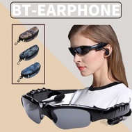 【Limited stock】 Men Women Stereo Earphones Wireless Headphone With Mic Polarized Sunglasses For Car Driving Sports Smart Noise Reduction Headset
