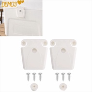 [DEMO3] 2 Set Cooler Latch Replacement, Plastic Screws Included Ice Chest Latch Repair, Durable Heav