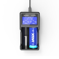 Legit Xtar VC2 USB Universal Smart  Battery Charger For 3.6V/3.7V Li-ion 18650/21700/26650 Batteries