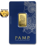 10g Pamp Suisse 9999 Gold Bar Lady Fortuna, 10 gram