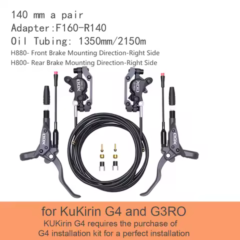 XOD H800/H880 Electric Scooter Disc Brakes Compatible with KUKirin G2 Master G4, G2 MAX, G2PRO, T3 a