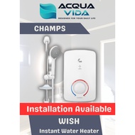 [Installation] CHAMPS WISH Instant Water Heater in White