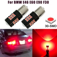 【GRKN】Red LED 30SMD Strobe Flashing Brake Tail Light Lamp Bulb For For For For For BMW E46 E60 E90 F