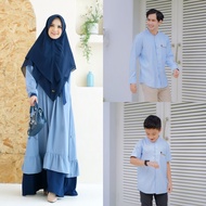 MICHAN Sarimbit Keluarga Blue