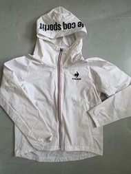 Le Coq Sportif 白色連帽外套