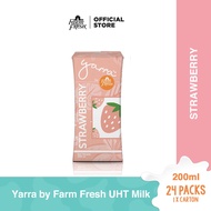 Yarra by Farm Fresh UHT Strawberry Milk 200ml x 24 Packs