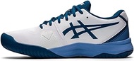 ASICS Men's Gel-Challenger 13 Tennis Shoes, 11.5, White/Light Indigo