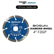 BOSUN DIAMOND STEEL PLATE 4"F3GP | B04-F3GP [1PCS]