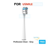 ◎【Toothbrush Heads】20 Pcs - For Usmile electric toothbrush head Pro Series Upgraded Version Soft Sen