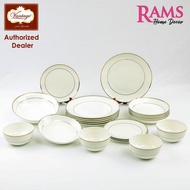 Vantage 20 Pcs Porcelain Dinner Set with Rice Bowl / Serveware / Dinnerware / Dining Set / Tableware