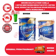 ENSURE GOLD FLAVOUR VANILLA 400g/800g (SUSU KENCING MANIS/ UNTUK SARAF)
