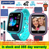 LT21 4G Kids Smart Watch GPS WIFI Video Call SOS IP67 Waterproof Smartwatch Camera Monitor Tracker L