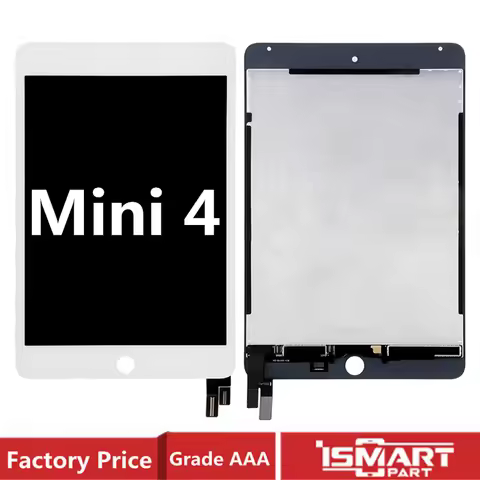 For iPad Mini 4 LCD Replacement A1538 A1550 Display Touch Screen Digitizer Panel Assembly For iPad M