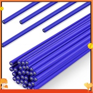 Brazing Rods 30 Sticks Flux Coated Bcup-5 Silver Solder Phos Copper for Air Conditioning Flat Weldin