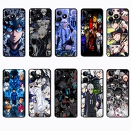 Soft black phone case for OPPO A5i A5X A5 Pro A5m A3NFC BLUE LOCK caseg