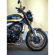 Z900RS Motorcycle Monochrome Sticker, Z900RS Motorcycle Fuel Tank Line Print Decorative Sticker