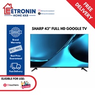 SHARP 43” Full HD Google TV 2T-C43GH3000X