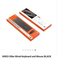 KMS3 OLIKE WIRED KEYBOARD AND MOUSE CABLE