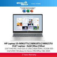 HP 15-fd0617TU / 15-fd0618TU / 15-fd0621TU Laptop - 15.6" FHD IPS/Intel C5-120U/Intel UHD/8GB DDR4/5
