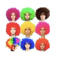 Premium Quality Afro Short Curly Wig Disco Hippie Wig Shaggy Curly Wig for Men Women 70s 80s Wig Dis