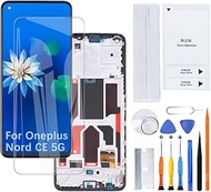 H&LYCYJ Display Screen for Oneplus Nord CE 5G TFT EB2101 EB2103 LCD Screen Replacement Assembly Kit 