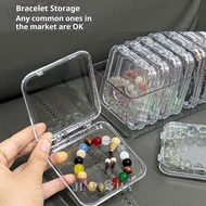 Jinfucha Clear Acrylic Jewelry Box Bracelet Storage Box Jewel Protection Case Jewelry Display Box Pe