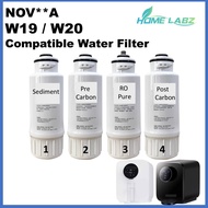 NOV_ T* W19 W20 Compatible Water Filter - Homelabz