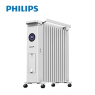 【PHILIPS 飛利浦】11坪 新式油燈葉片式智能溫控烘衣電暖器 AHR3144YS